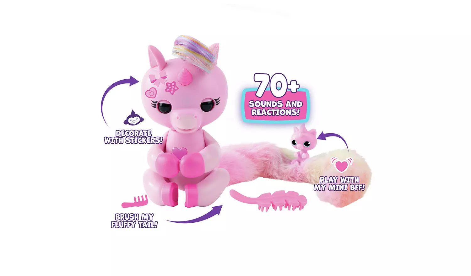Fingerlings Snuggle Tails Asst