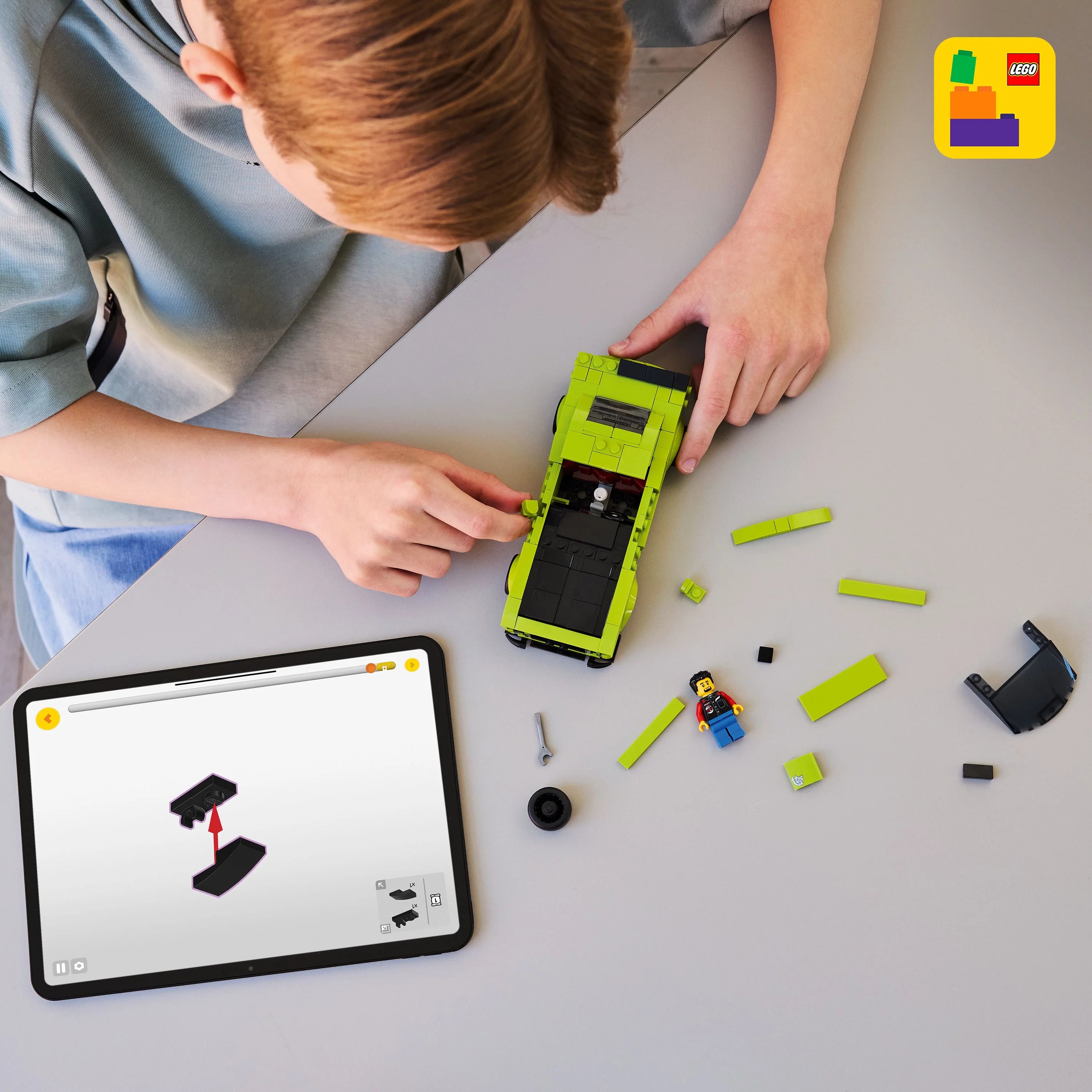 LEGO Speed Champions Dodge Challenger SRT Hellcat Sports Car 77237