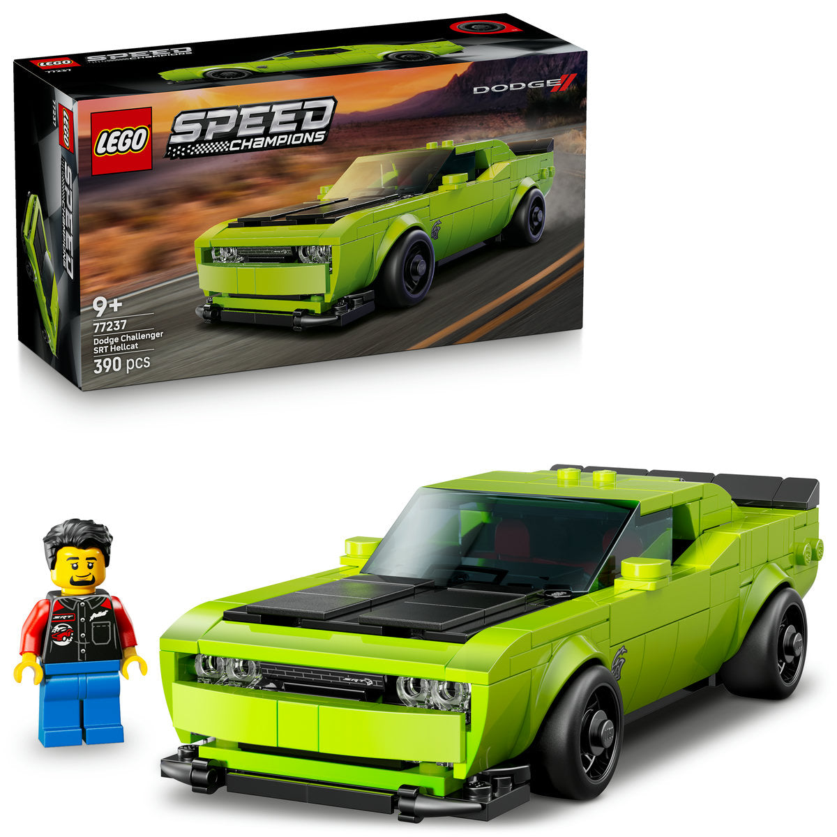 LEGO Speed Champions Dodge Challenger SRT Hellcat Sports Car 77237