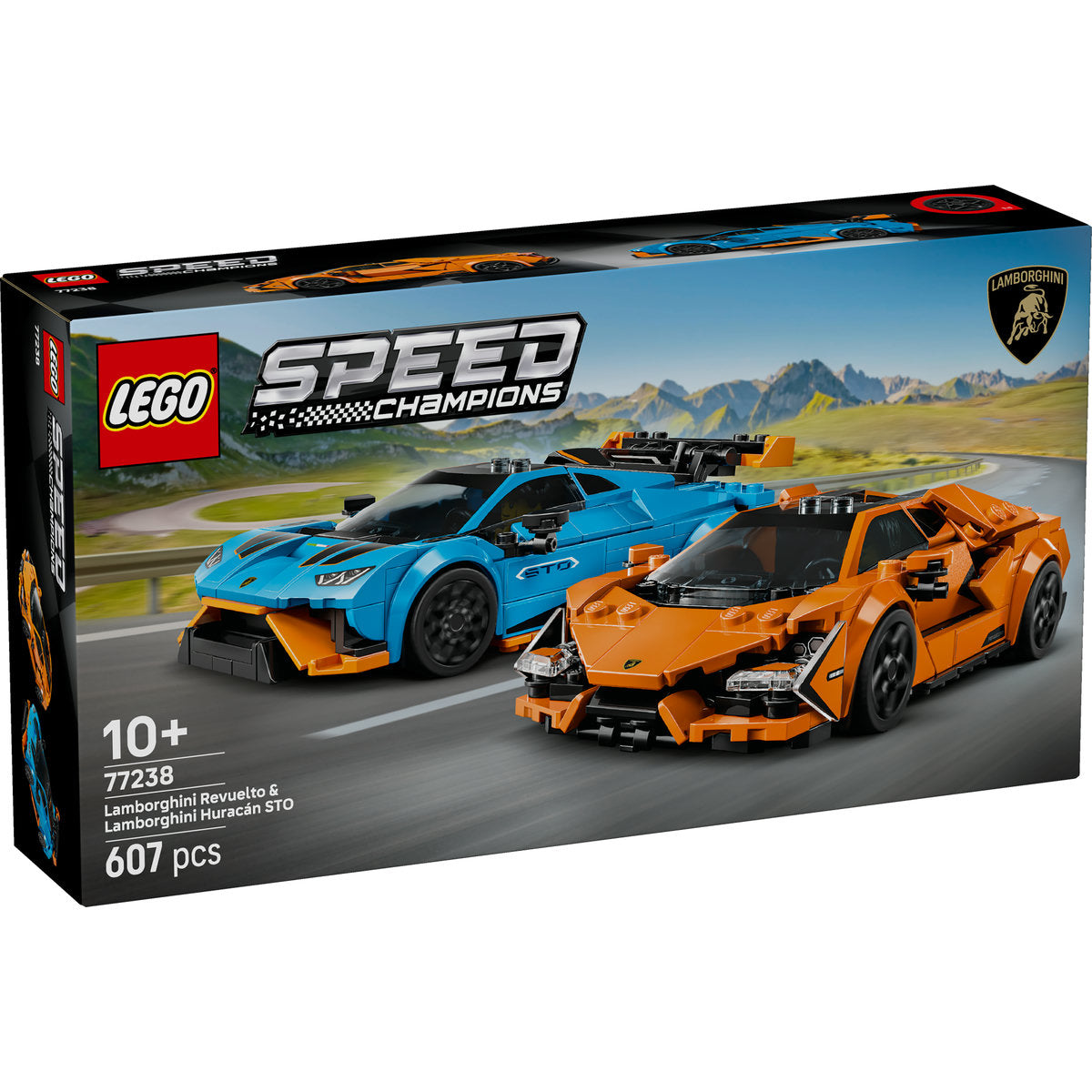 LEGO Speed Champions Lamborghini Revuelto & Huracán STO 77238