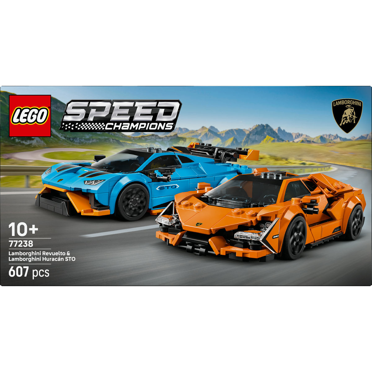 LEGO Speed Champions Lamborghini Revuelto & Huracán STO 77238