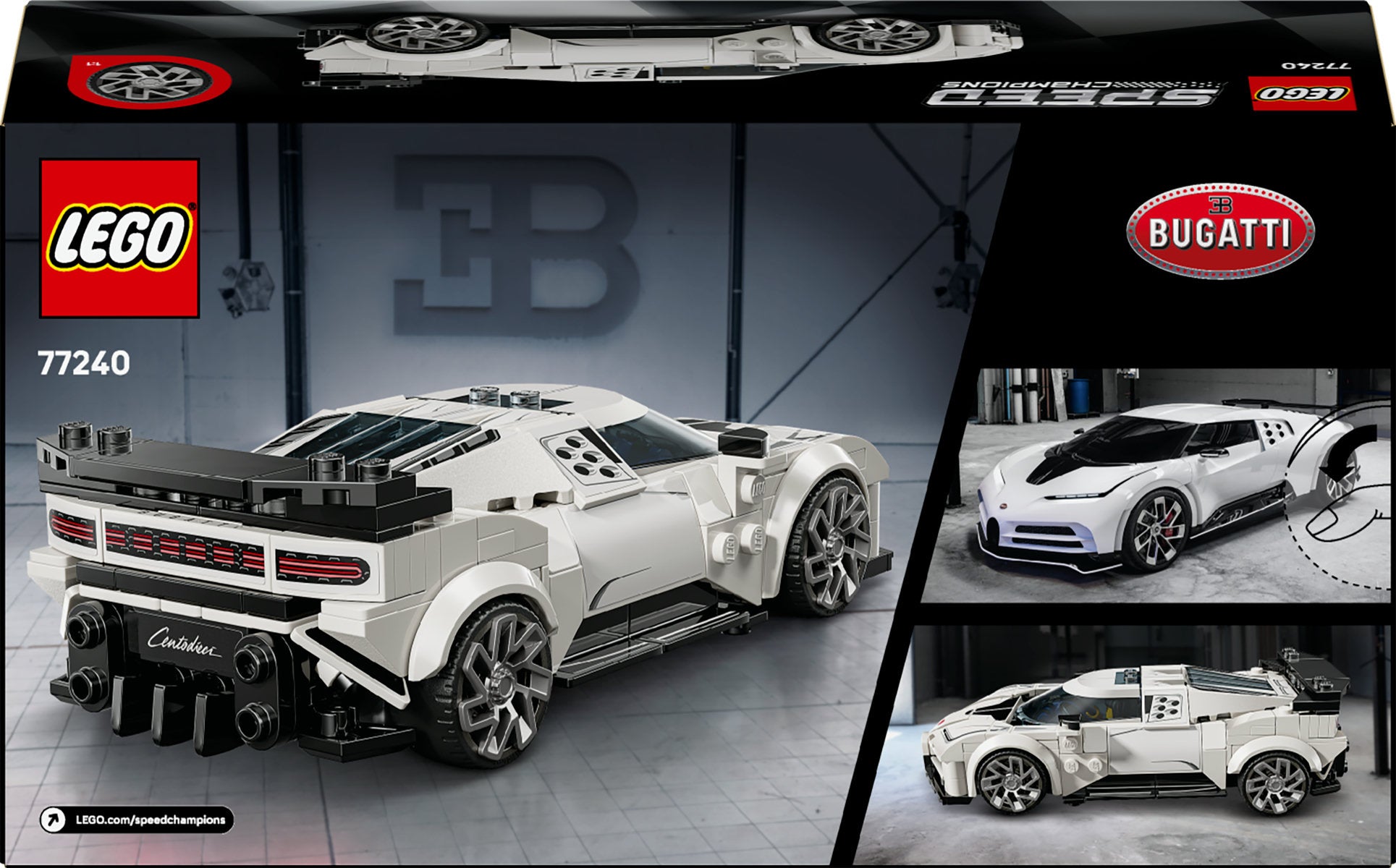 LEGO Speed Champions Bugatti Centodieci Hyper Sports Car 77240