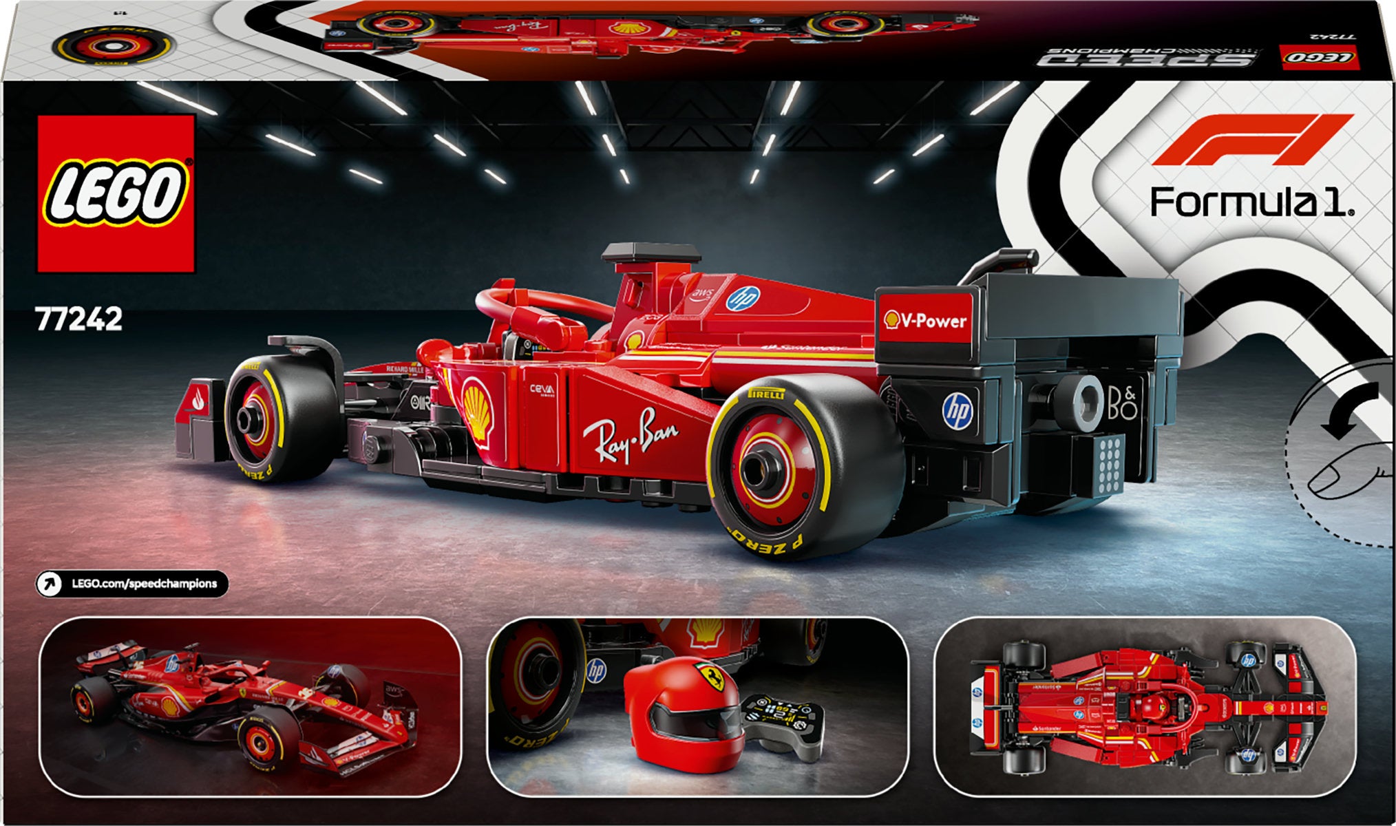 LEGO Speed Champions Ferrari SF-24 F1 Race Car 77242