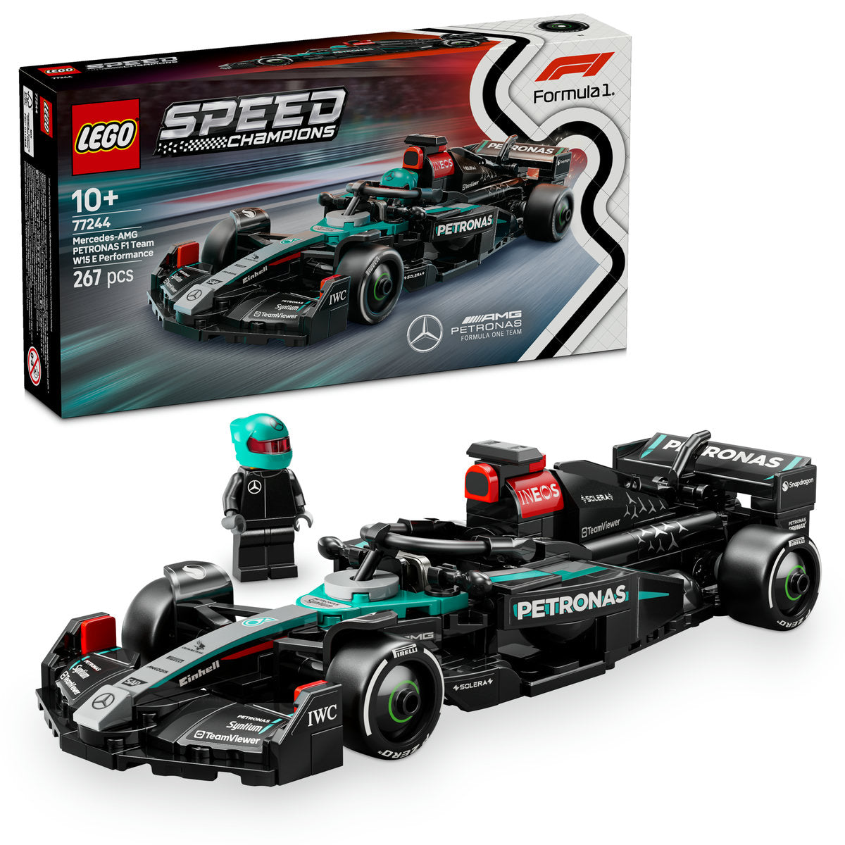 LEGO Speed Champions Mercedes-AMG  F1 W15 Race Car 77244