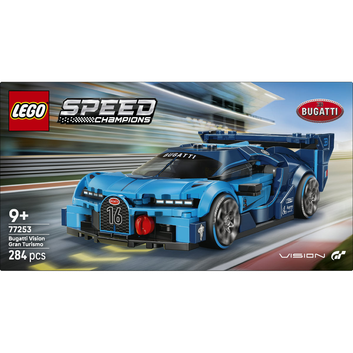 LEGO Speed Champions Bugatti Vision Gran Turismo Hyper Sports Car 77253