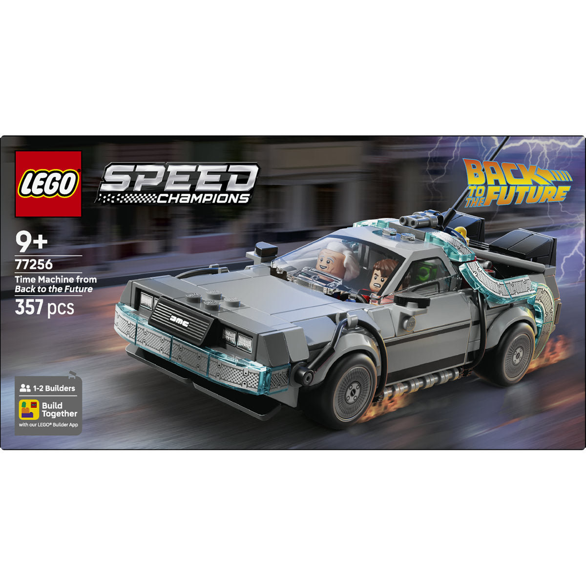 LEGO Speed Champions Time Machine from Back to the Future 77256