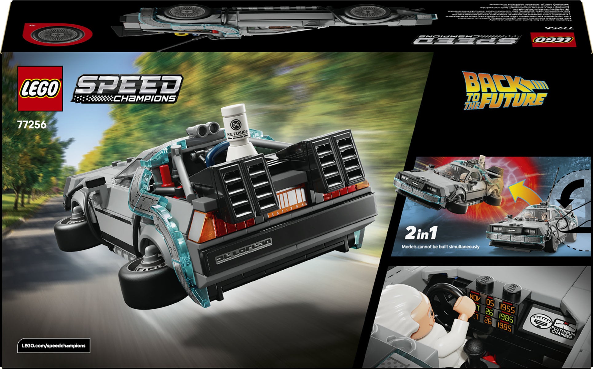 LEGO Speed Champions Time Machine from Back to the Future 77256