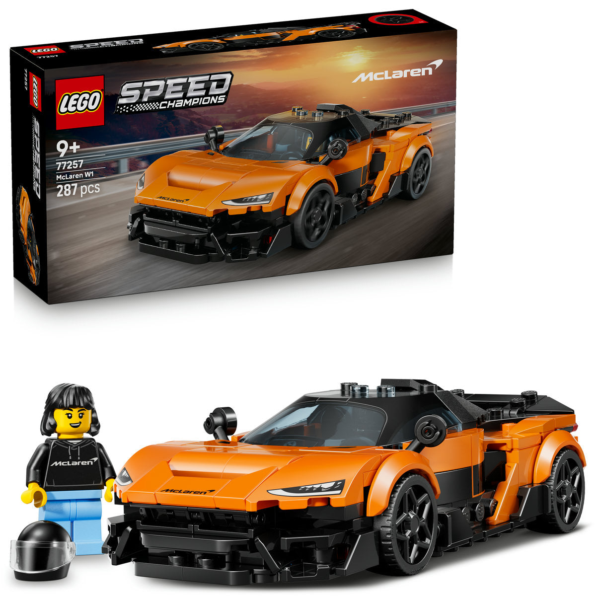 LEGO Speed Champions McLaren W1 Toy Car Model 77257