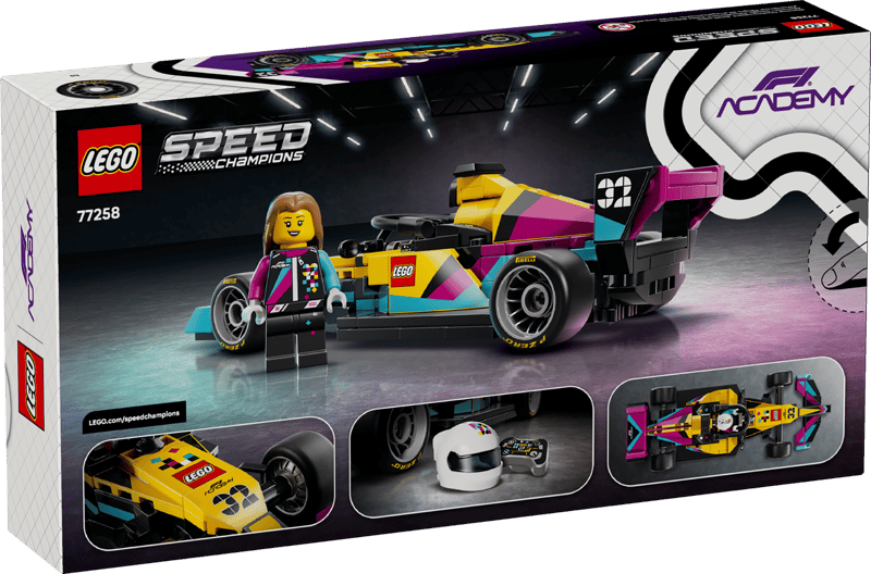 LEGO Speed Champions F1 ACADEMY LEGO Race Car Set 77258
