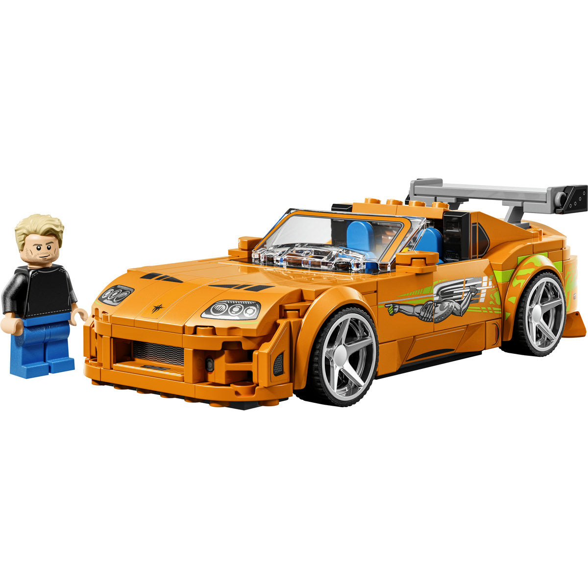 LEGO Speed Champions Fast and Furious Toyota Supra MK4 Building Set 77260