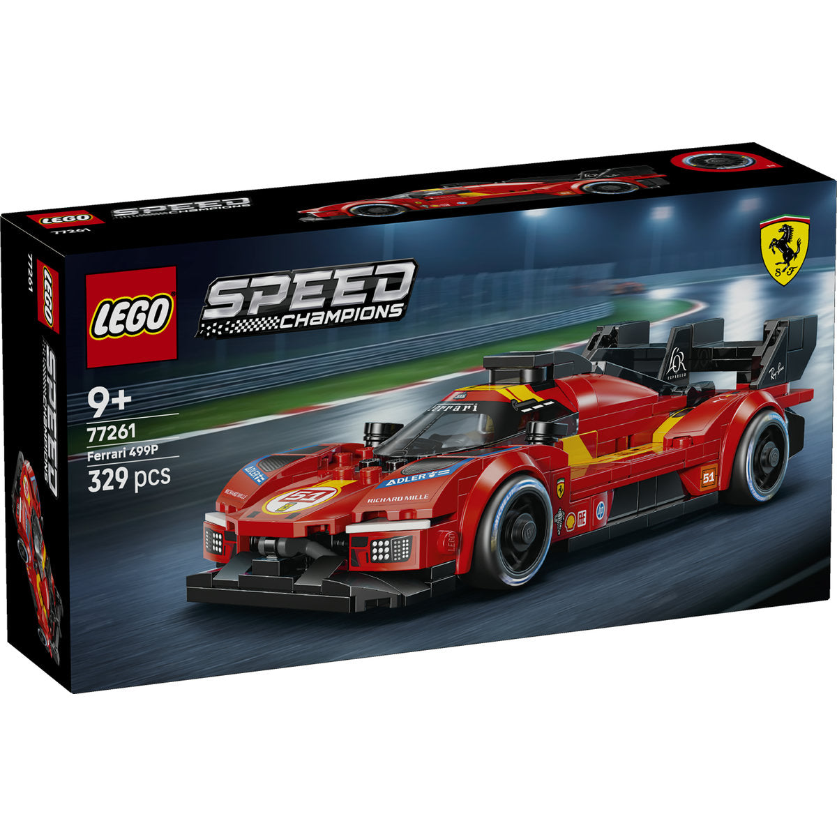 LEGO Speed Champions Ferrari 499P Race Car Building Set 77261