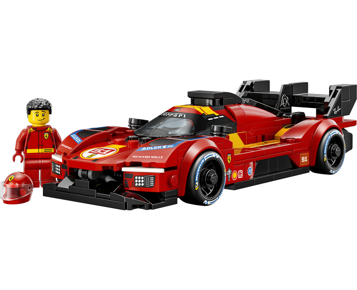 LEGO Speed Champions Ferrari 499P Race Car Building Set 77261