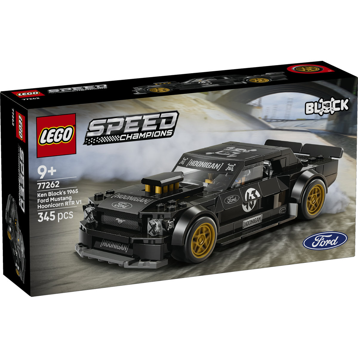 LEGO Speed Champions Ford Mustang Hoonicorn V1 Race Car Building Set 77262