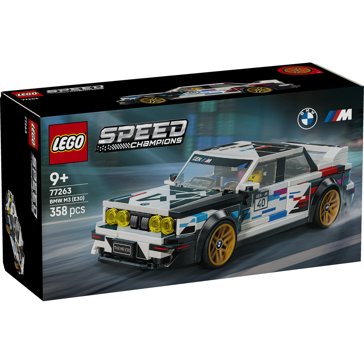 LEGO Speed Champions BMW M3 (E30) Building Set 77263
