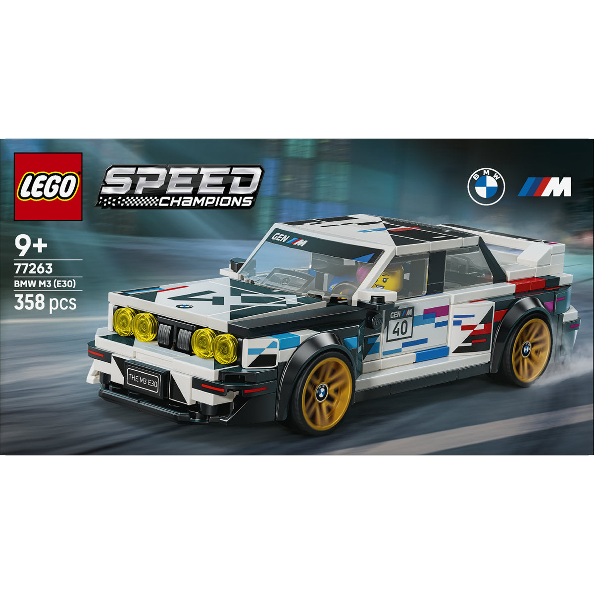 LEGO Speed Champions BMW M3 (E30) Building Set 77263