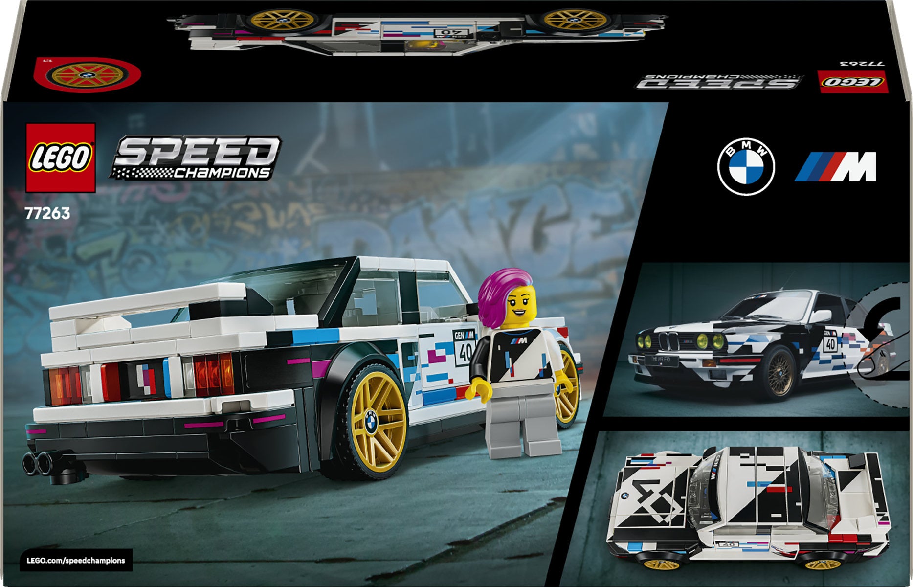 LEGO Speed Champions BMW M3 (E30) Building Set 77263