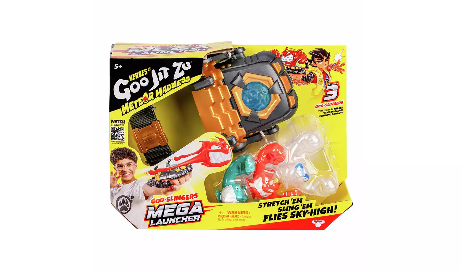 Heroes Of Goo Jit Zu Meteor Madness Slinger Mega Launcher