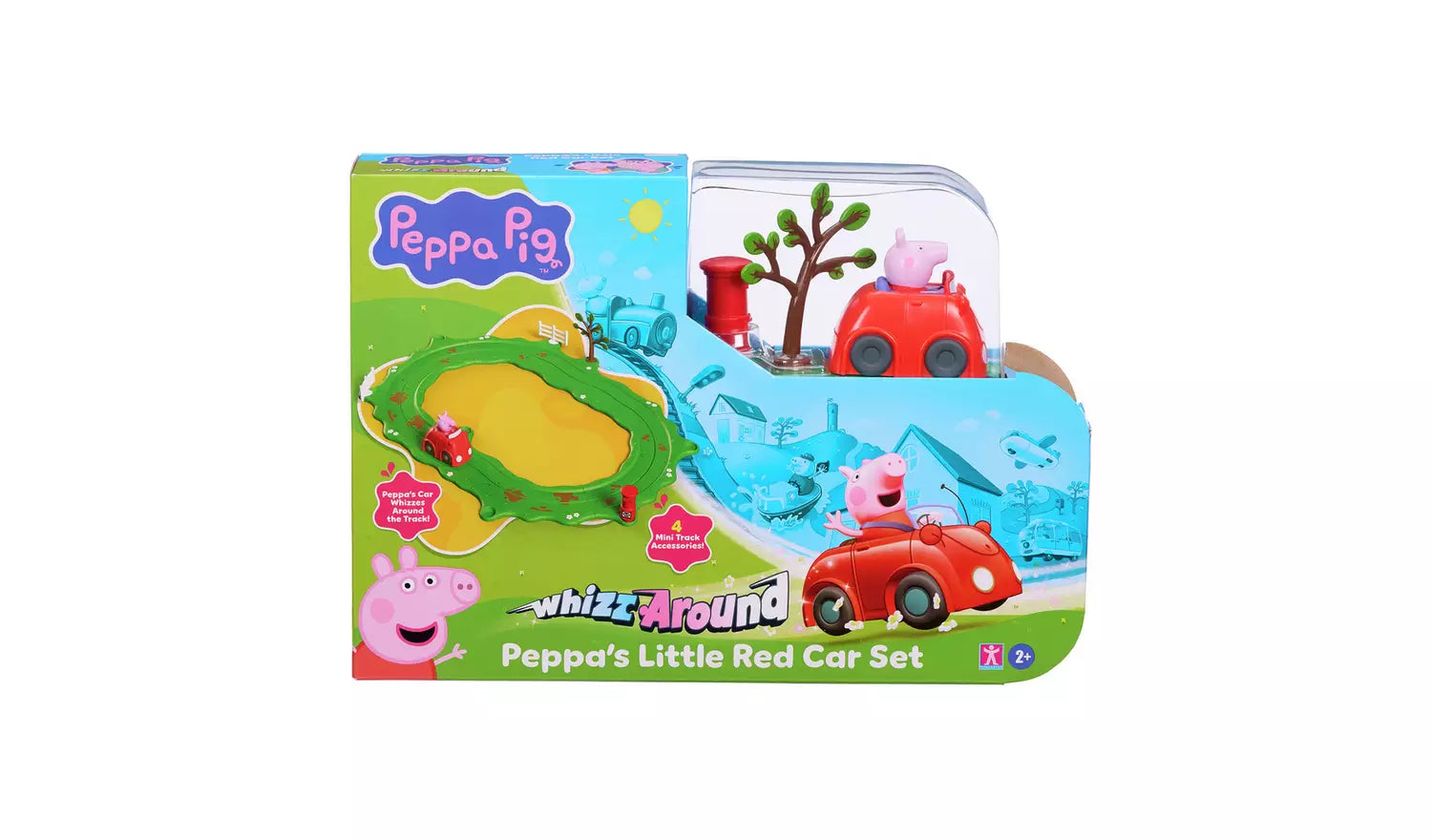 Peppa Pig Whizz Around Little Red Car Set