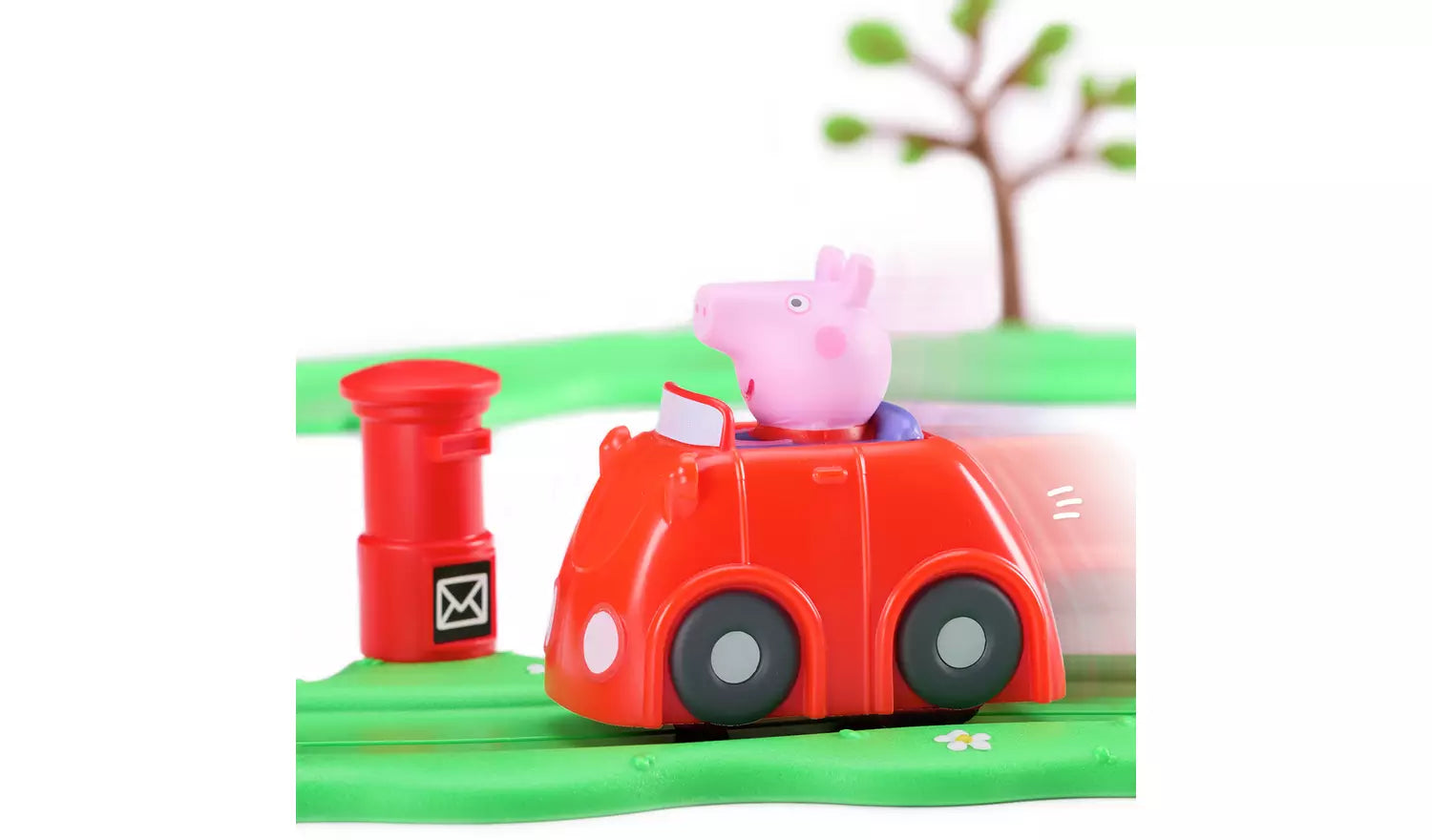 Peppa Pig Whizz Around Little Red Car Set