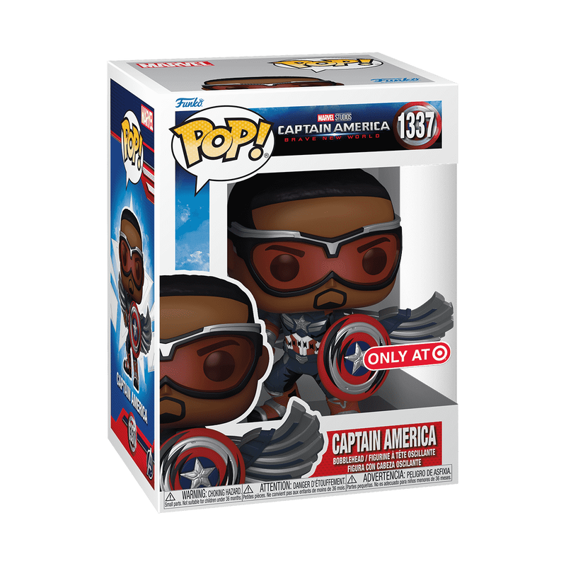 Funko POP! Marvel: Captain America: Retro Captain America (Sam Wilson)