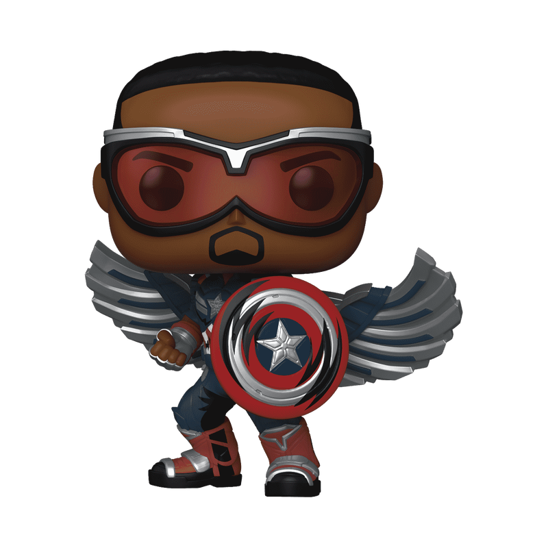 Funko POP! Marvel: Captain America: Retro Captain America (Sam Wilson)