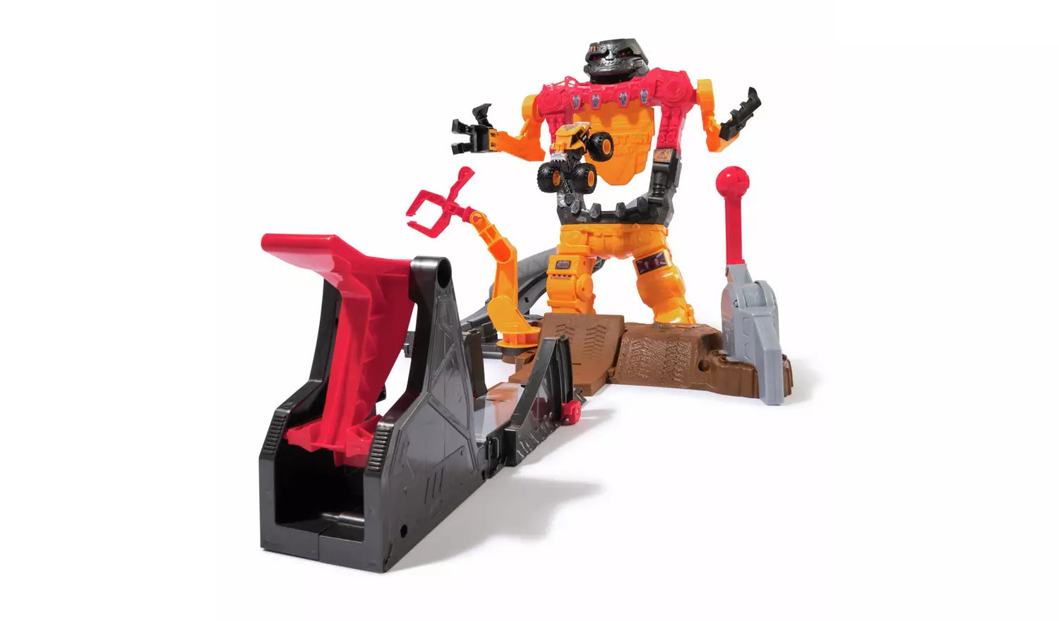 Monster Jam 1:64 Smash & Bash Playset