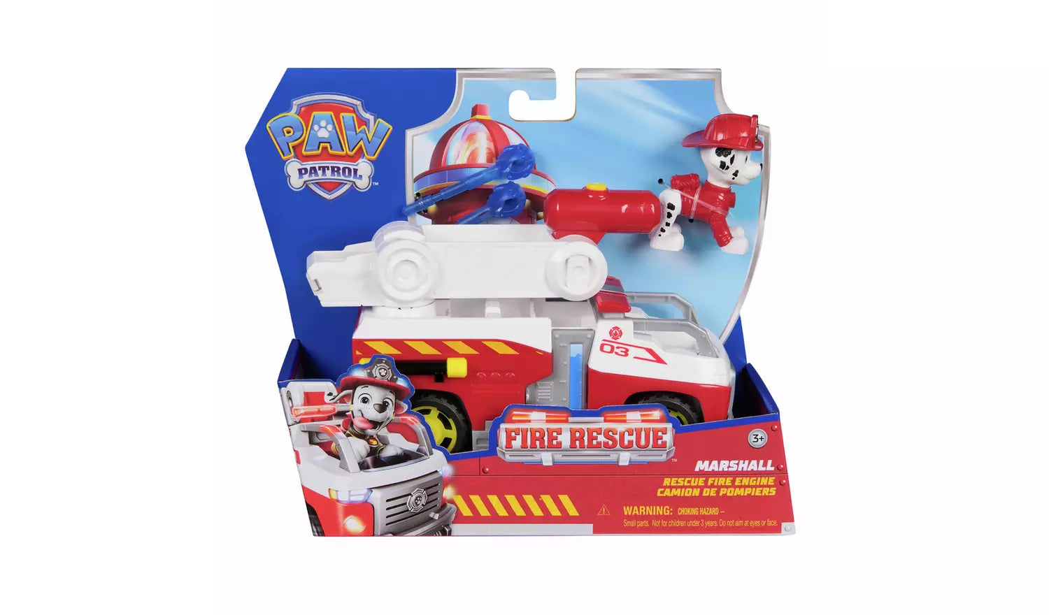 PAW Patrol Fire Rescue - Paw  Marshall Themed Vehicle