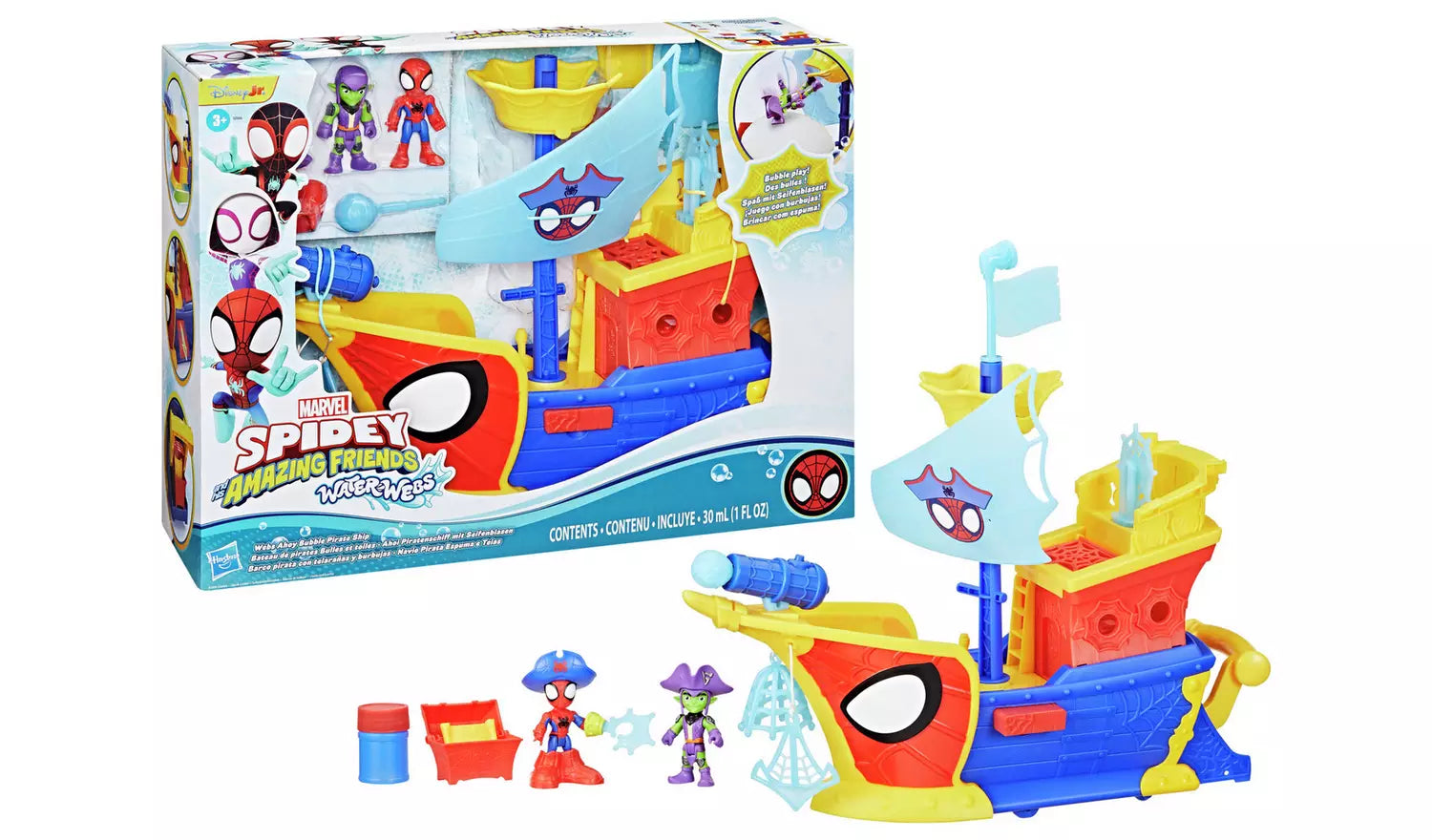 Spidey and his Amazing Friends Webs Ahoy Bubble Ship