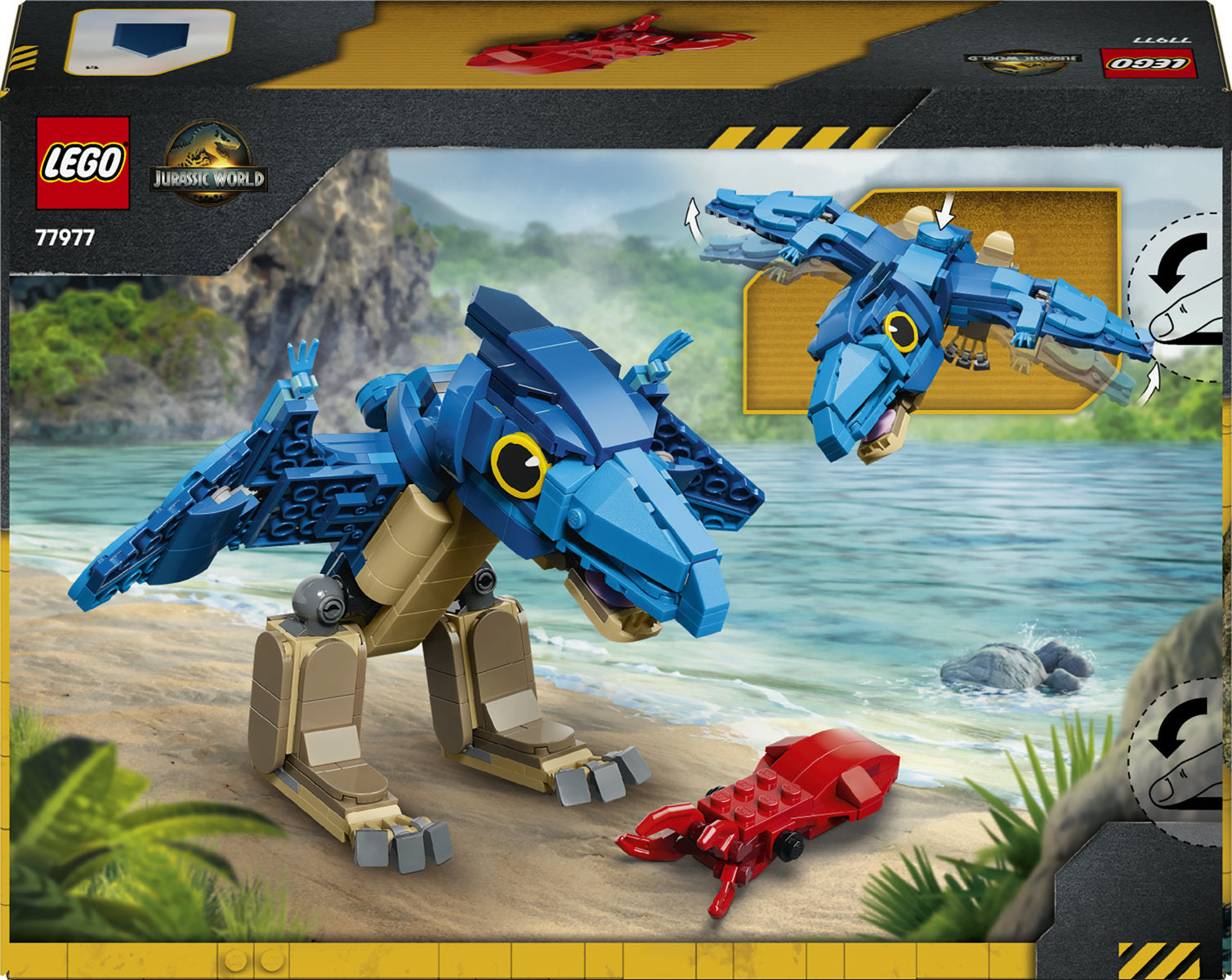 LEGO Jurassic World Baby Pteranodon Dinosaur Building Set 77977