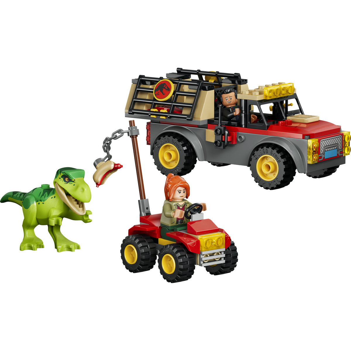 LEGO Jurassic World Young T. rex Transport Truck Building Set 77978