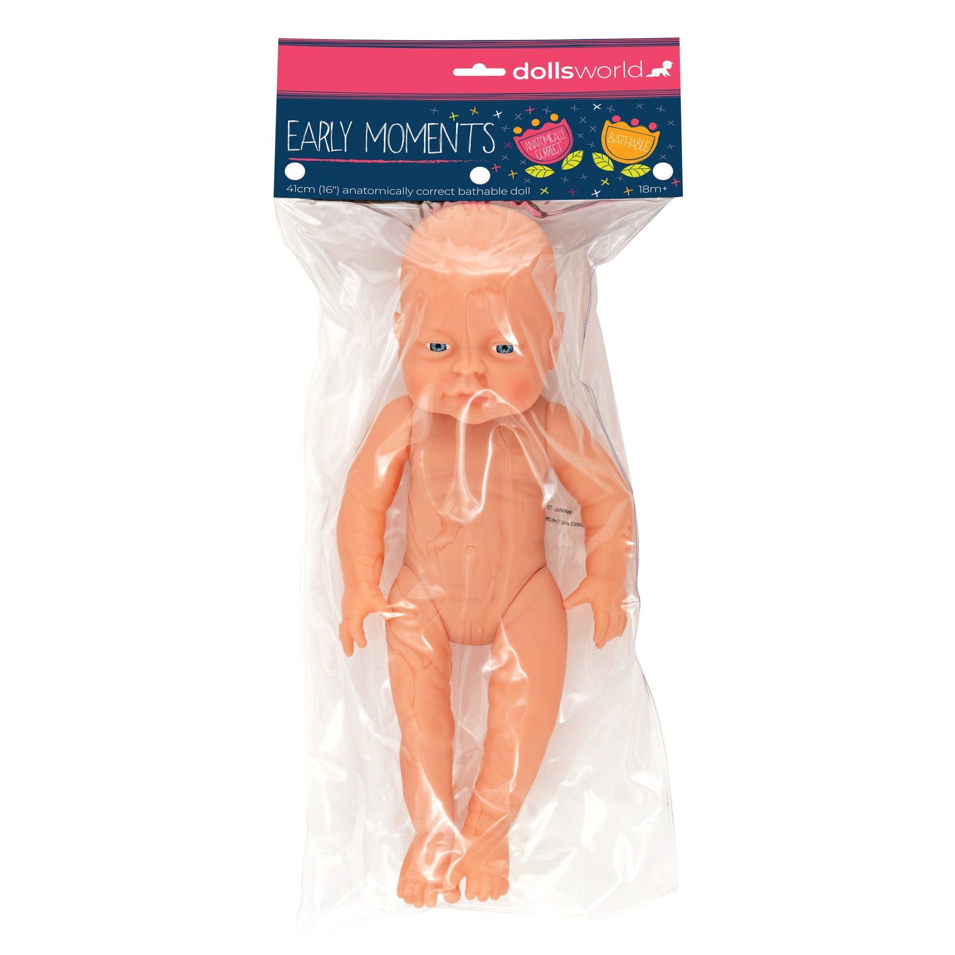 Dolls World Early Momemts 41cm Doll - Girl