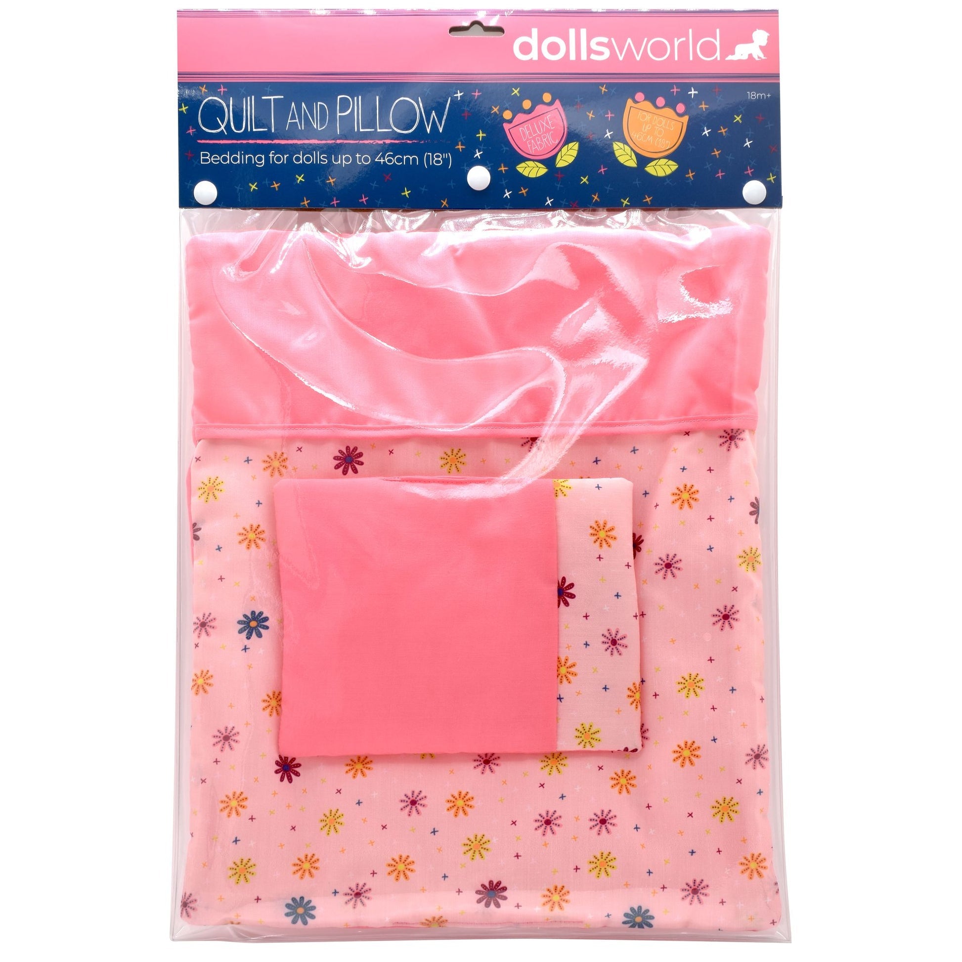 Dolls world Quilt & Pillow