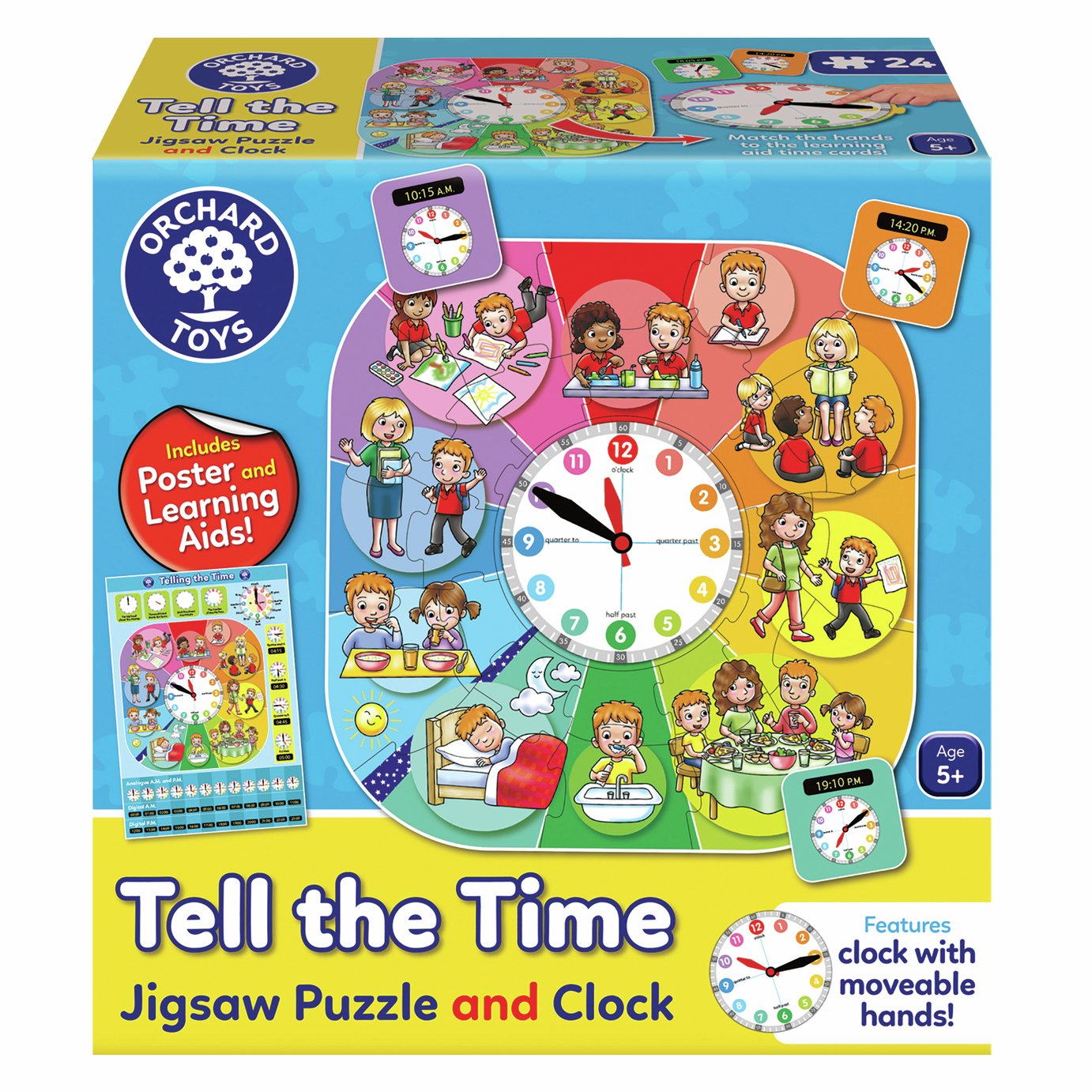 Orchard Toys Tell The Time Jigsaw Puzzle