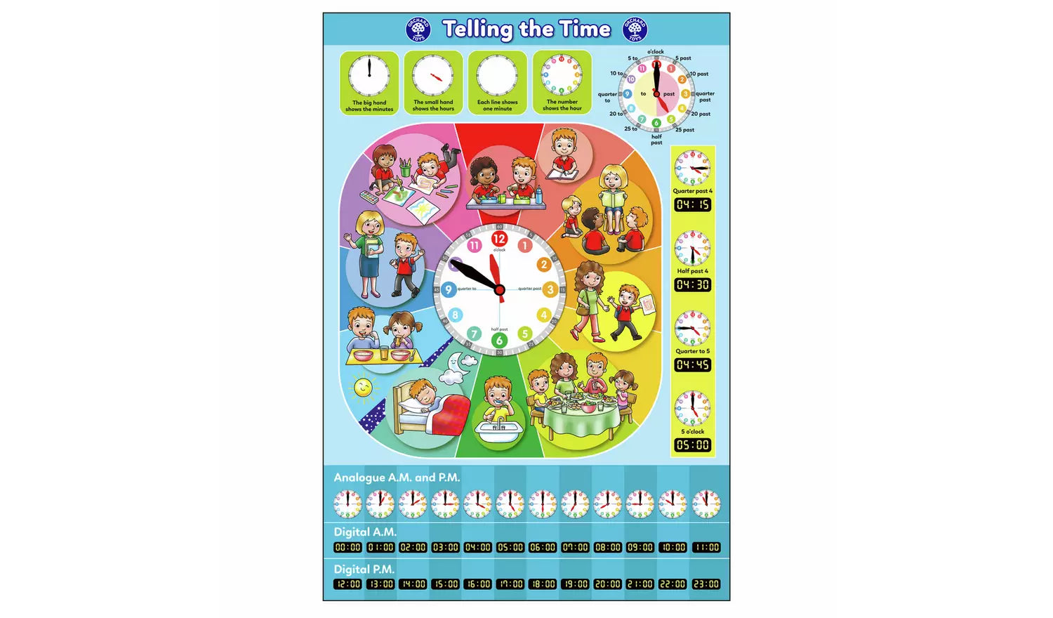 Orchard Toys Tell The Time Jigsaw Puzzle