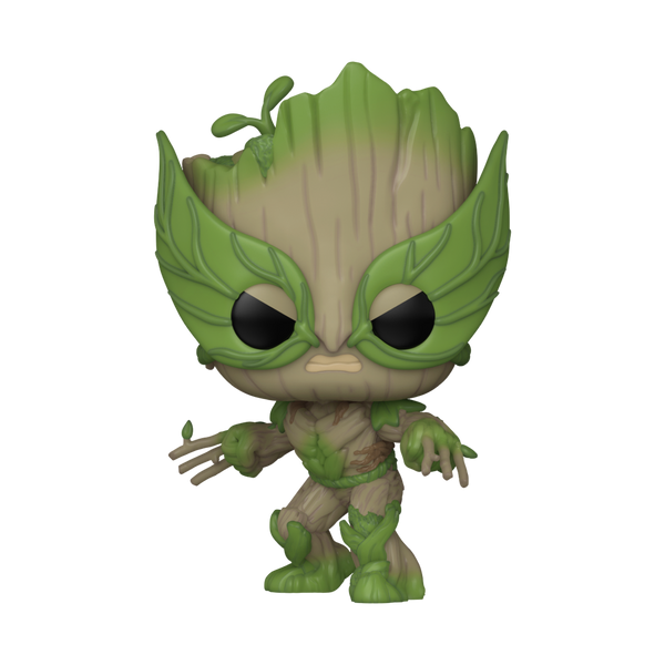 Funko POP! Marvel: We Are Groot - Groot As Wolverine
