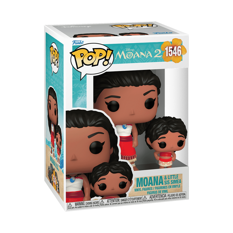 Funko POP! Disney Moana 2 - Moana & Little Sis Simea