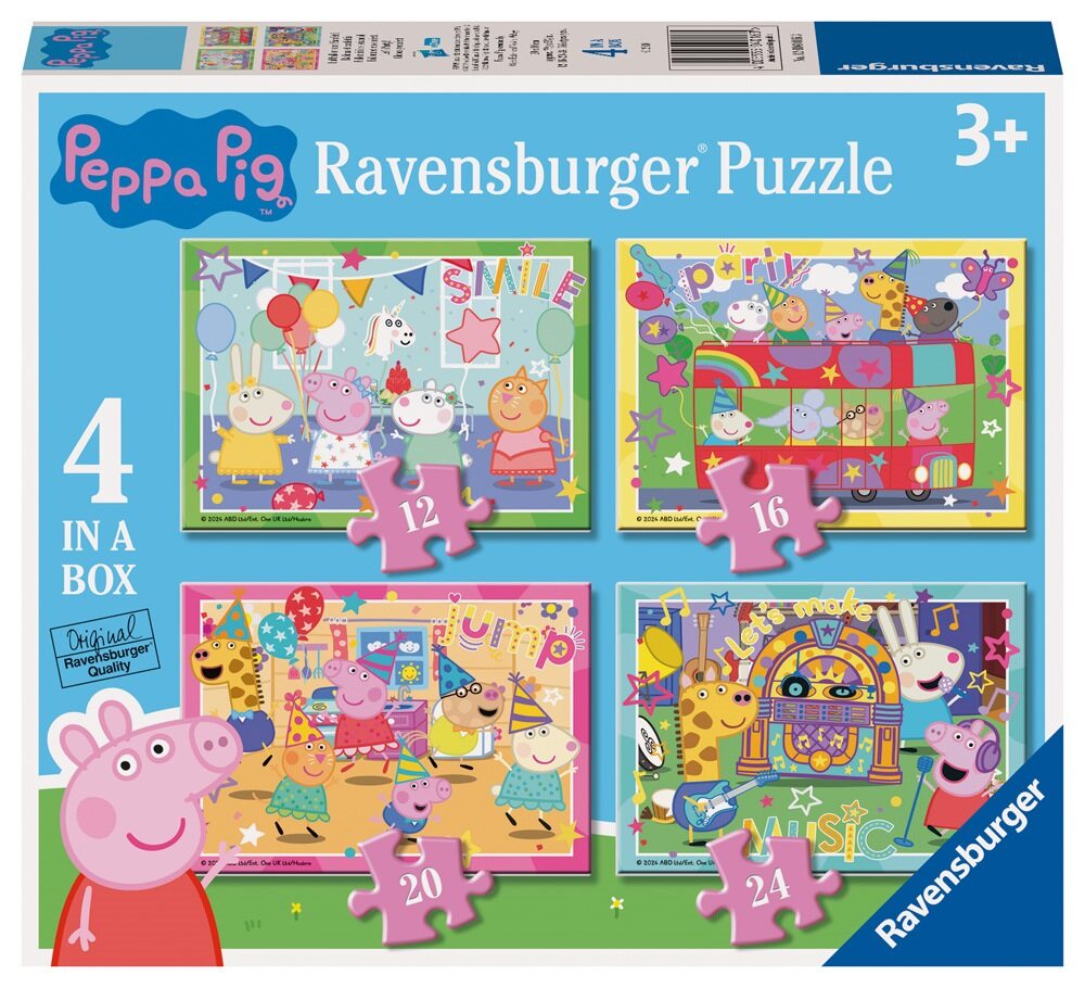 Peppa Pig, 4 in a Box