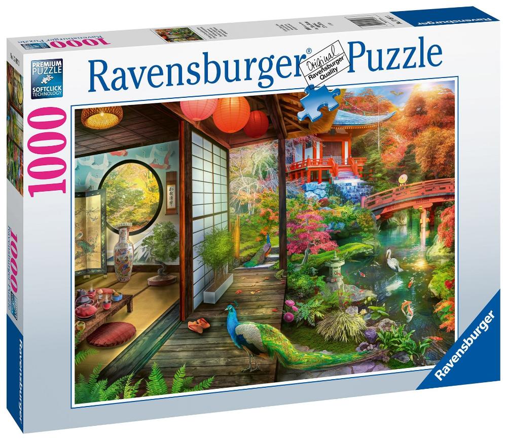 Japanese Garden Teahouse, 1000pc