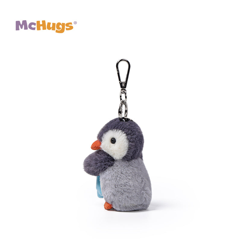 McHugs Fishing Glacier Penguin Plush Bag Charm