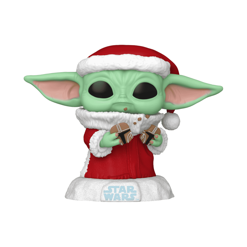 POP Star Wars Mando Holiday Grogu