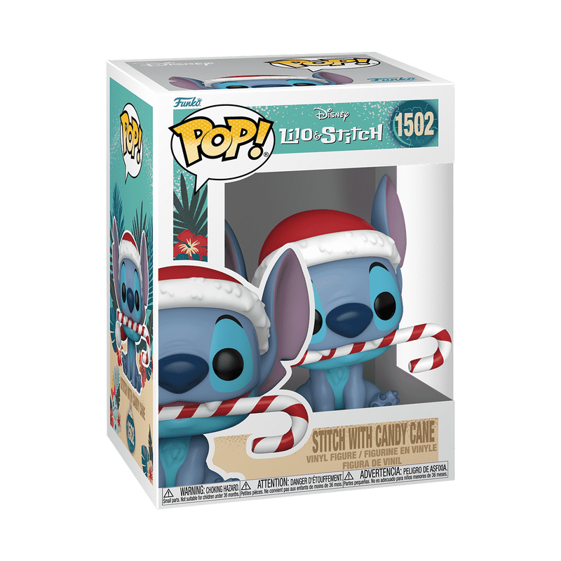 Funko POP! Disney: Holiday -  Stitch with Candy Kane