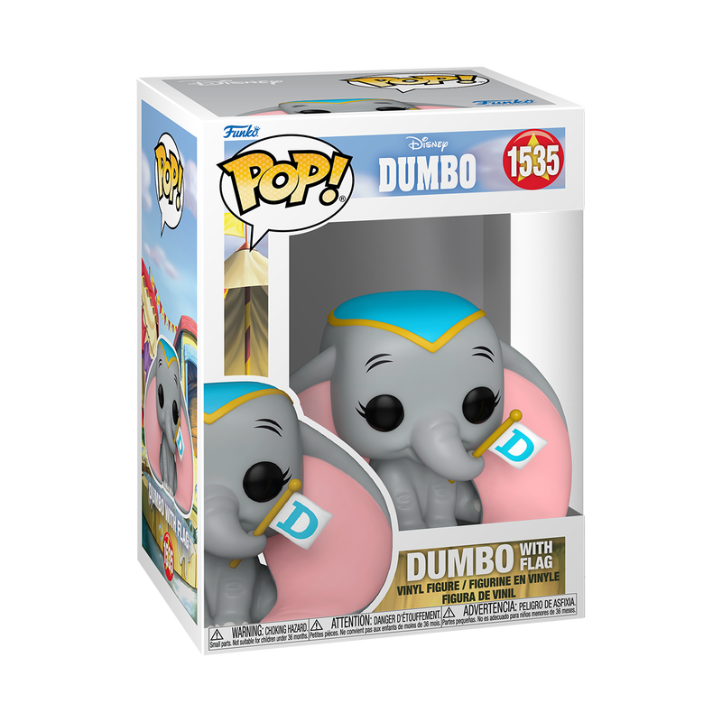 Funko POP! Disney: Dumbo With Flag