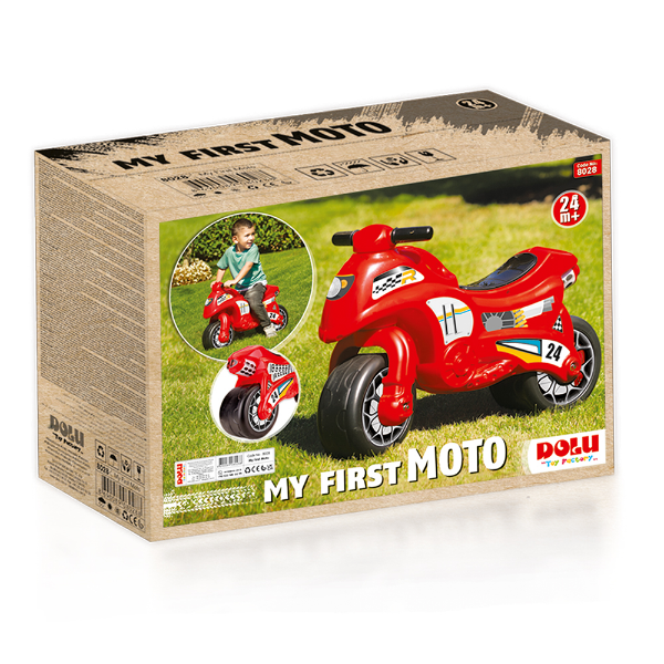 My First Motorbike Red