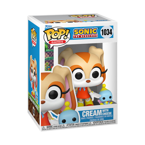 Pop! & Buddy Cream with Cheese (Sonic)