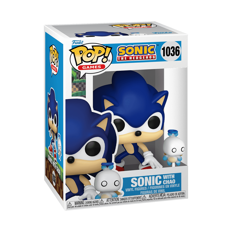 Funko POP! Games: Sonic the Hedgehog - Sonic with Chao