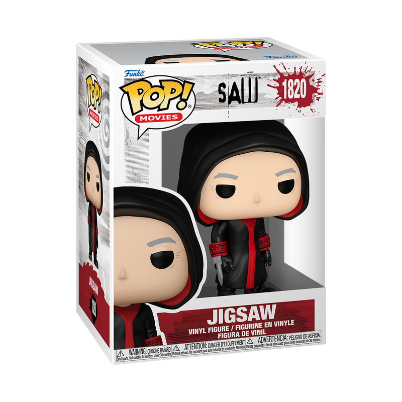 Funko Pop! Movies Saw Jigsaw Killer with Chase Vinyl Figure