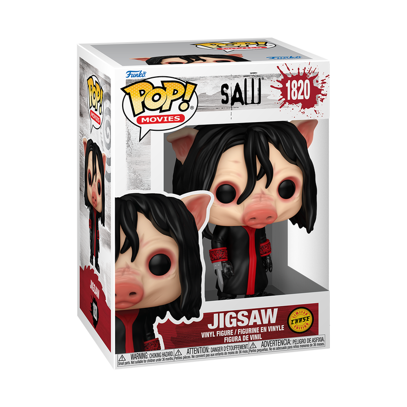 Funko Pop! Movies Saw Jigsaw Killer with Chase Vinyl Figure