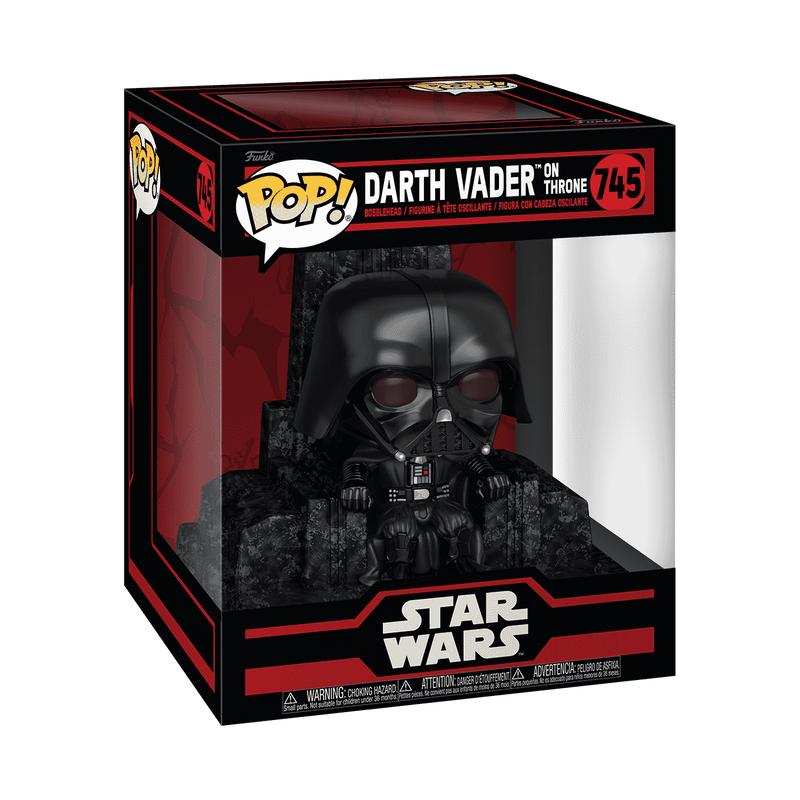 Funko Pop! Deluxe Star Wars Darth Vader on Throne Vinyl Figure