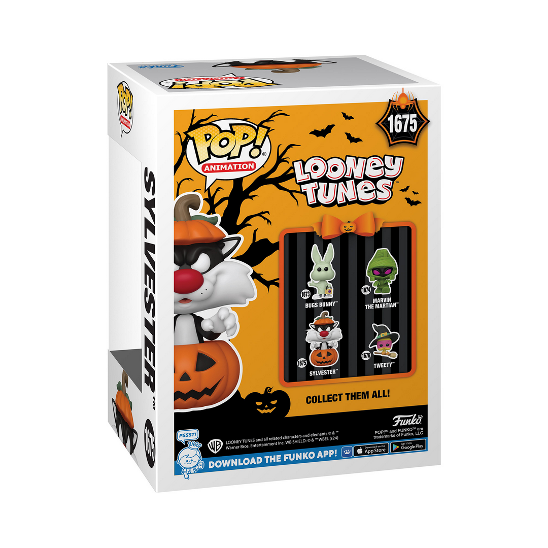 Funko POP! Animation: Looney Tunes - Sylvester with Pumpkin
