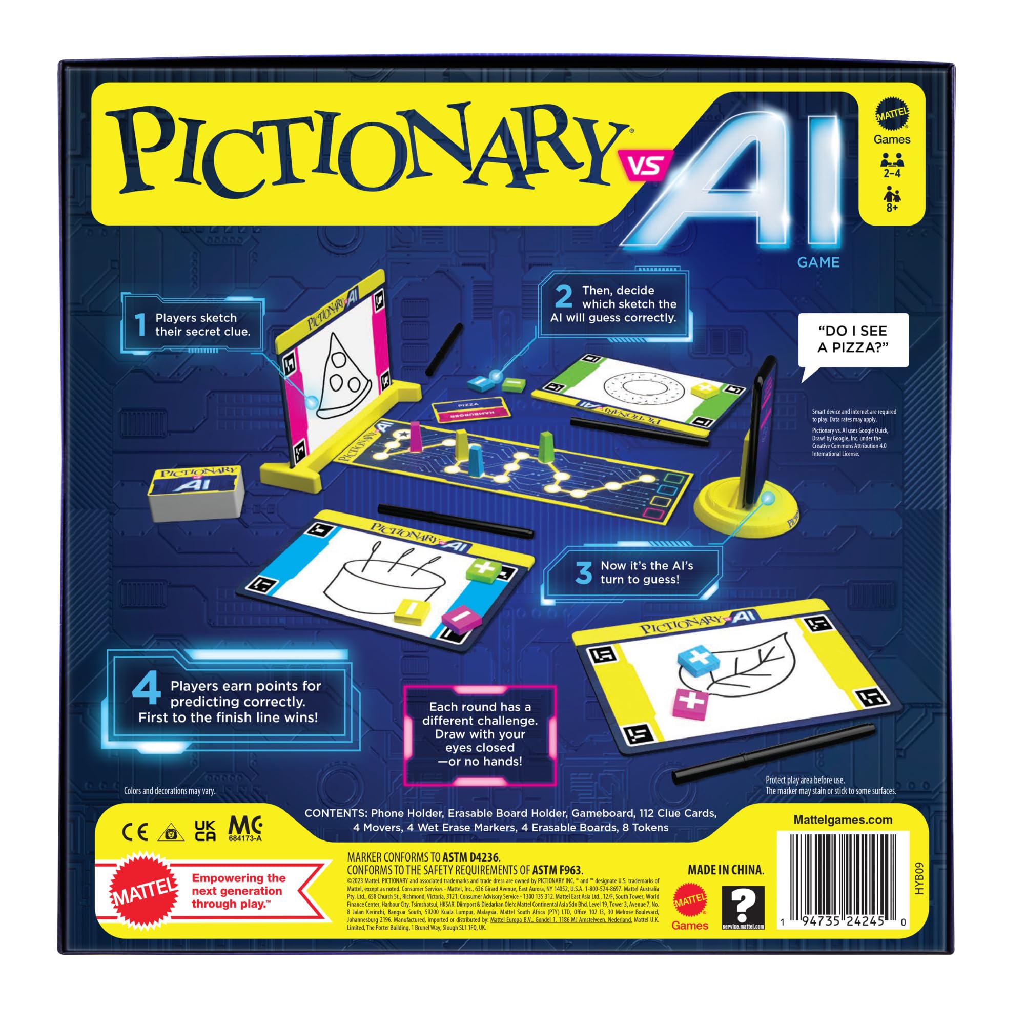 Game Pictionary vs AI